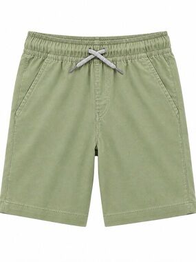 The Children's Place Sage Green Pull-On Shorts with Drawstring